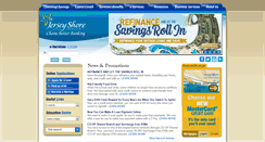 Desktop Screenshot of jerseyshorefcu.org